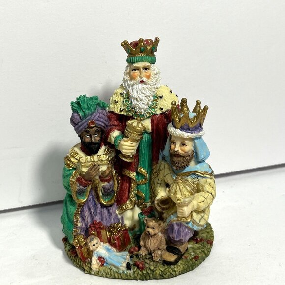 International Santa Claus Collection Three Magi Spain Figurine 1995 - Picture 2 of 8